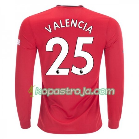 Billiga Fotbollströjor Manchester United Antonio Valencia 25 Hemma tröja 2019/20 Långärmad